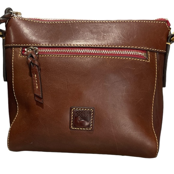 Dooney & Bourke Florentine Leather Allison Crossbody  0127 - Picture 2 of 14